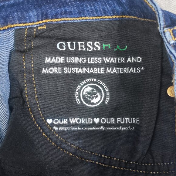 Guess Jeans Sexy Straight women's size 30/28 ink blue colour - Picture 7 of 16